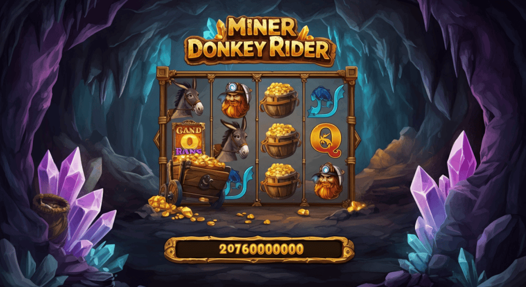 Miner Donkey Rider
